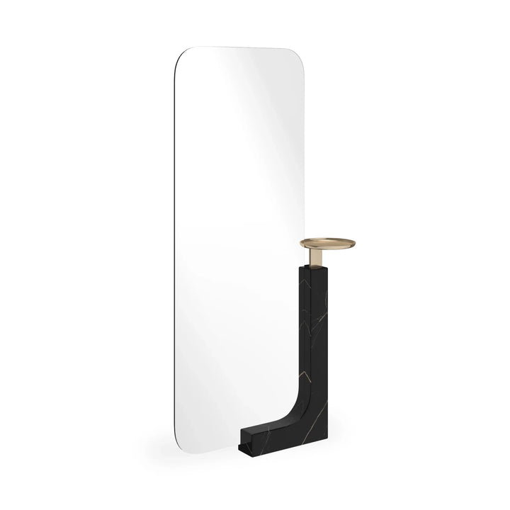 Overlap Floor Mirror - AmericanHomeFurniture