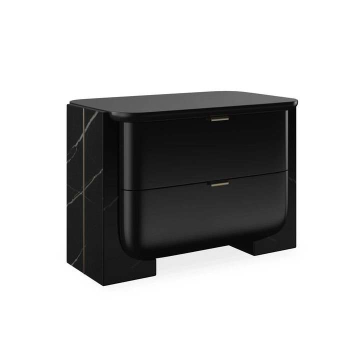 Overlap Large Nightstand - AmericanHomeFurniture