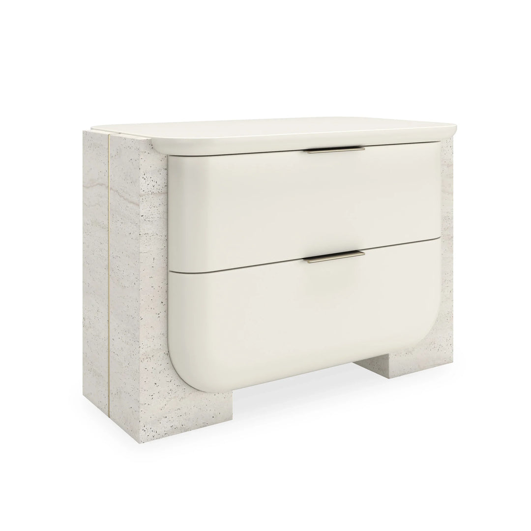 Overlap Large Nightstand - AmericanHomeFurniture