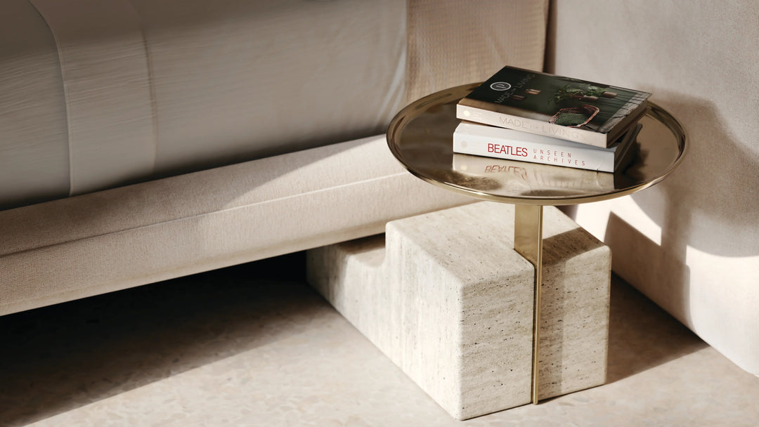 Overlap Nightstand Base - AmericanHomeFurniture