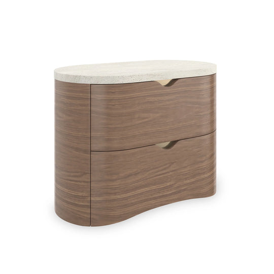 Caracole - Fleur Large Nightstand - CLA-425V-069 | American Home Furniture