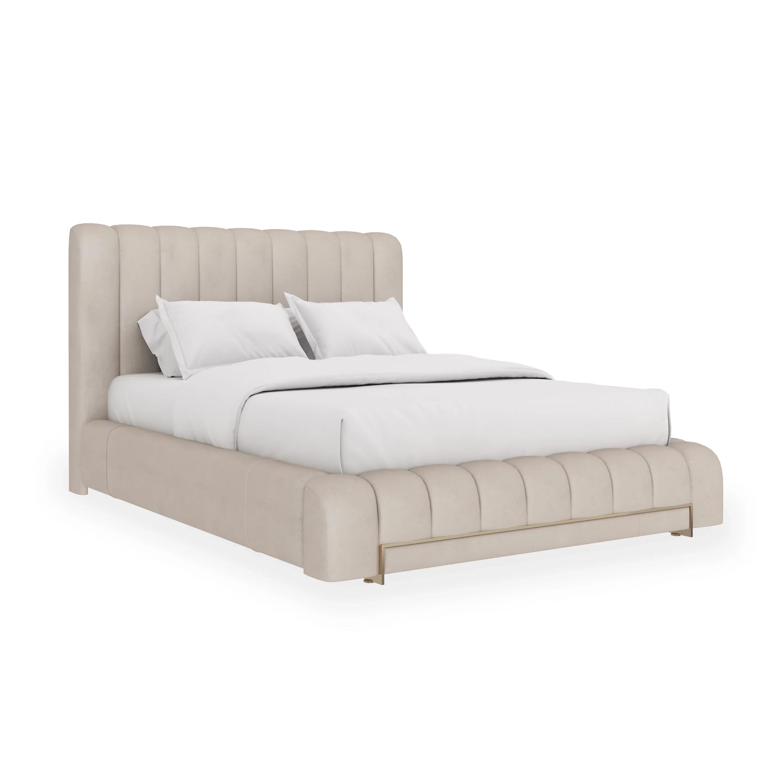 Caracole - Well Balanced Queen Bed Ecru - CLA-425V-106 | American Home Furniture