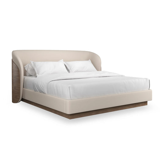 Caracole - Fleur Upholstered King Bed - CLA-425V-124 | American Home Furniture