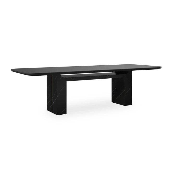Overlap Rectangle Dining Table - AmericanHomeFurniture