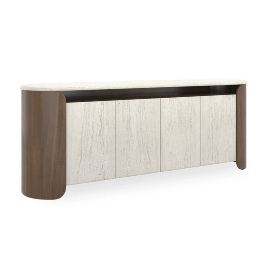 Caracole - Fleur Open Sideboard - CLA-425V-2511 | American Home Furniture