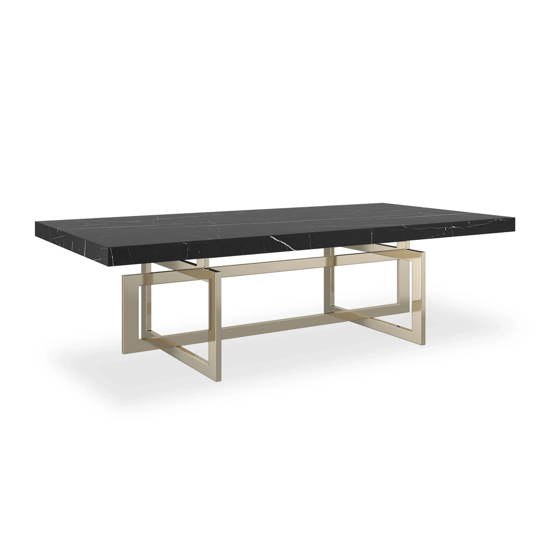 Wish You Were Here 60" Rec Cocktail Table Dk - AmericanHomeFurniture