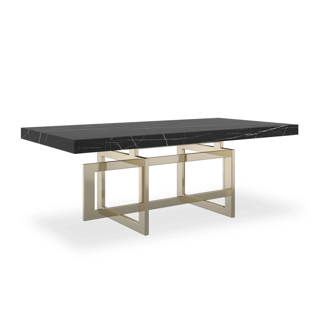 Wish You Were Here 48" Rec Cocktail Table Dk - AmericanHomeFurniture