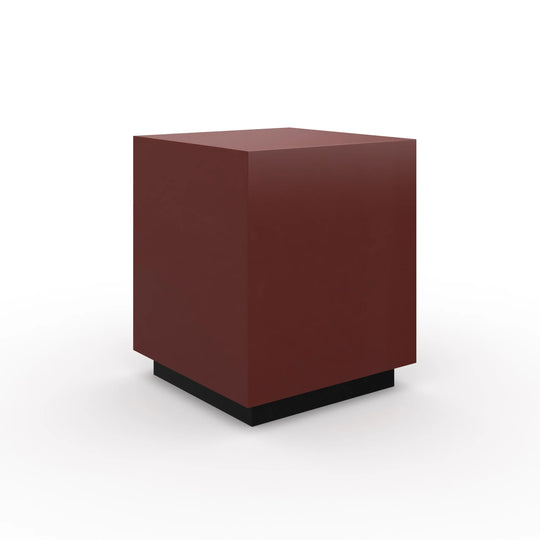 Caracole - Cocktail Couture Sq End Table Rouge - CLA-425V-4110 | American Home Furniture