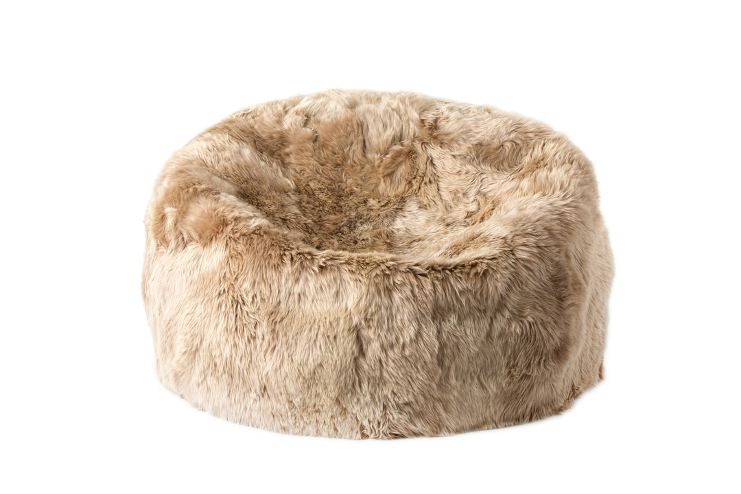 Longwool Sheepskin Beanbag - AmericanHomeFurniture