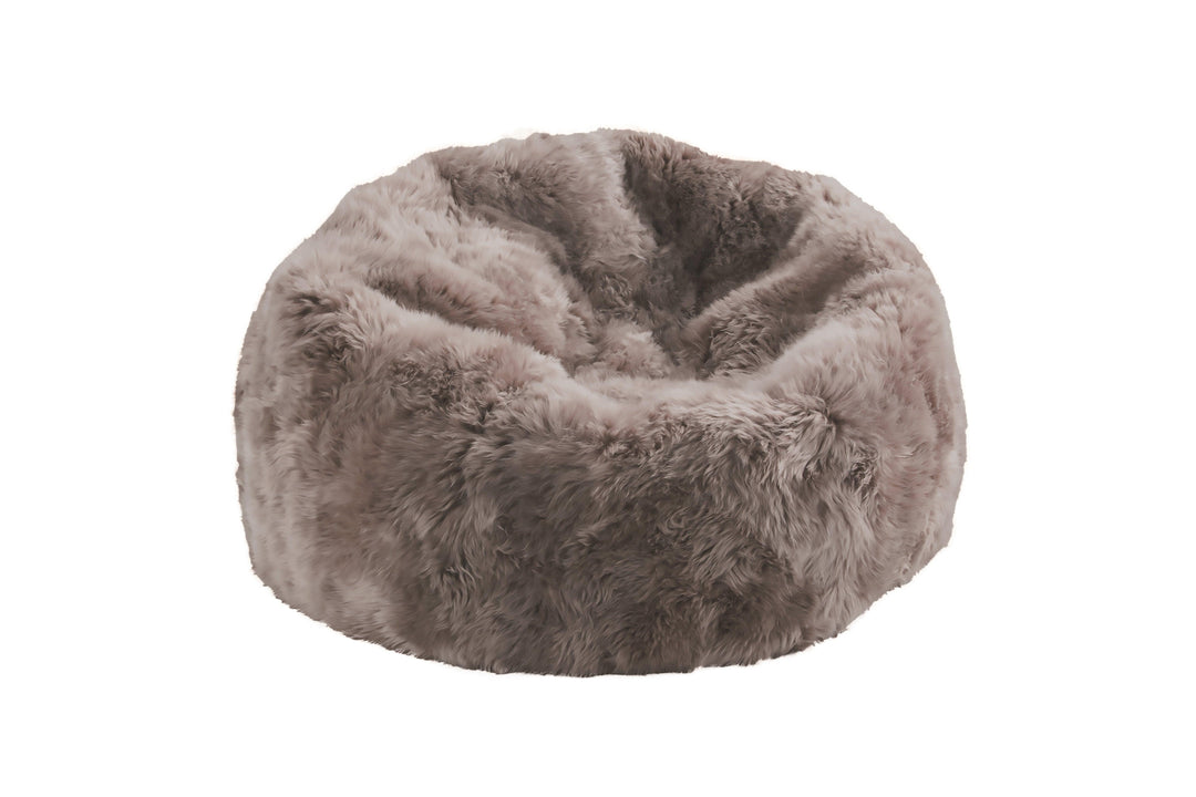 Longwool Sheepskin Beanbag - AmericanHomeFurniture