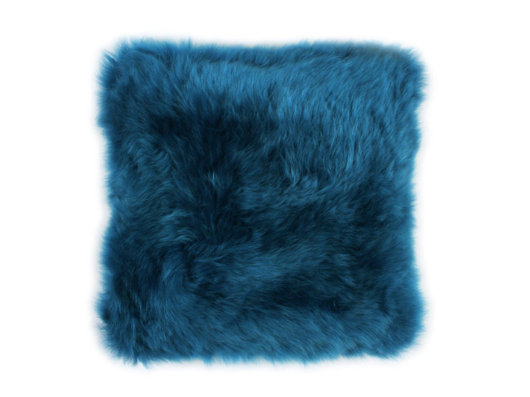 Longwool Sheepskin Square Cushion - AmericanHomeFurniture