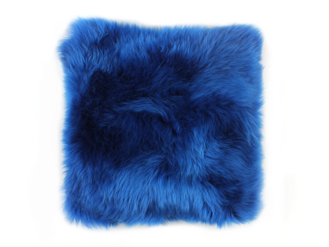 Longwool Sheepskin Square Cushion - AmericanHomeFurniture