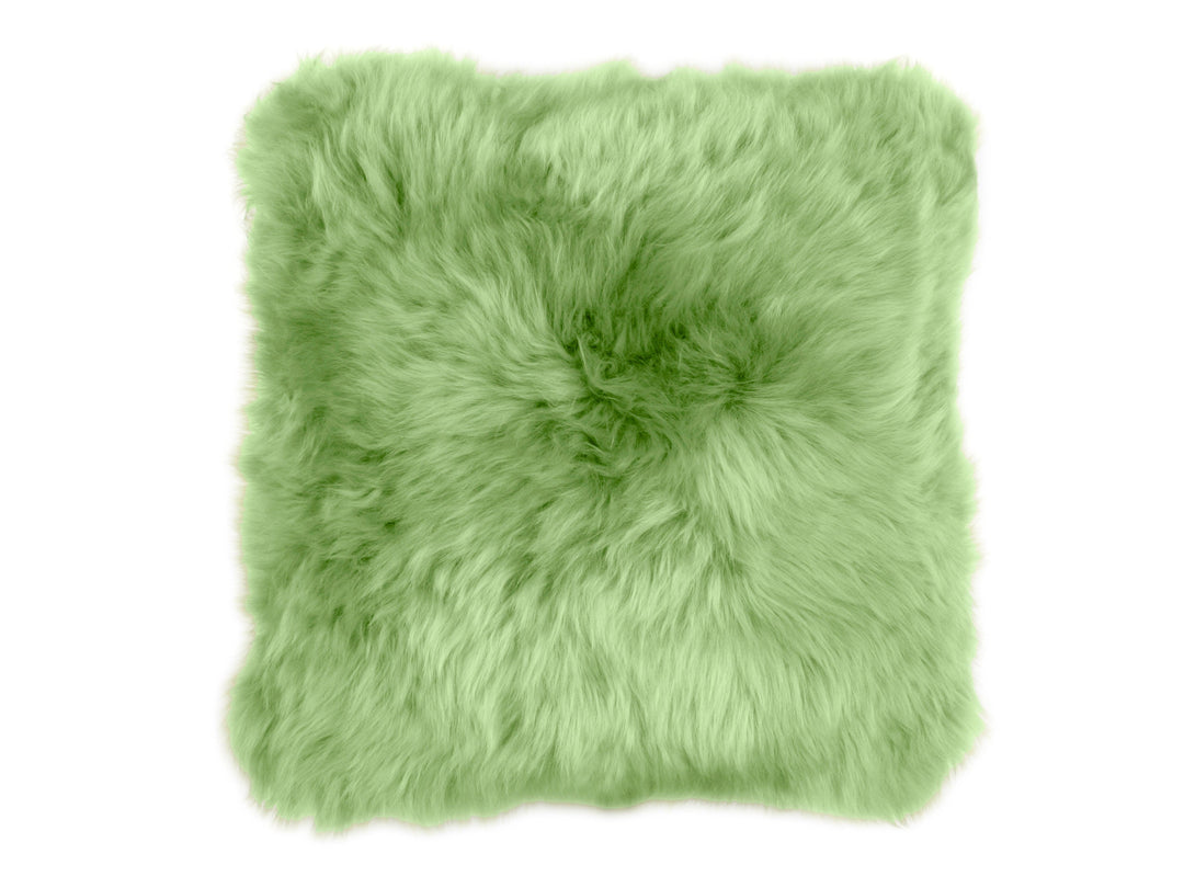 Longwool Sheepskin Square Cushion - AmericanHomeFurniture