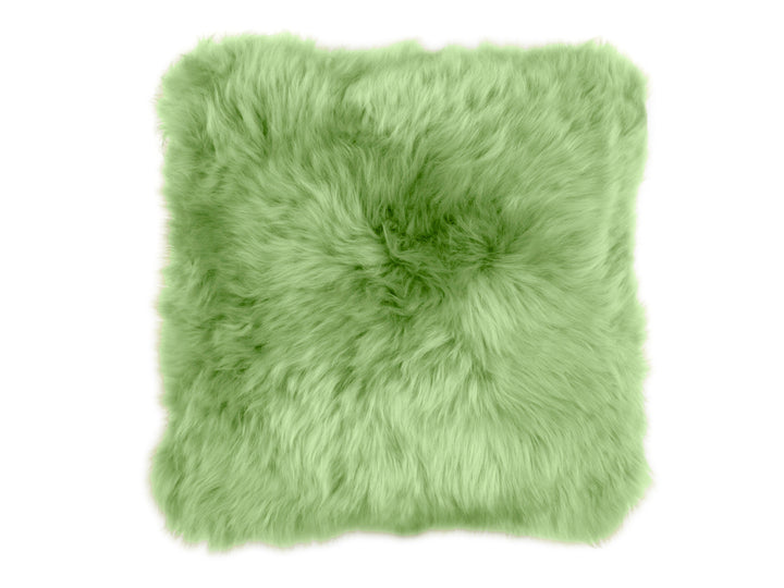 Longwool Sheepskin Square Cushion - AmericanHomeFurniture