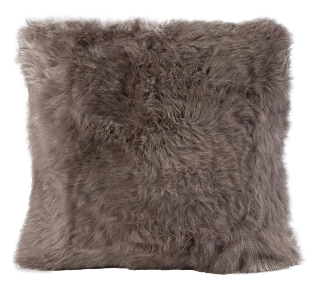Longwool Sheepskin Square Cushion - AmericanHomeFurniture