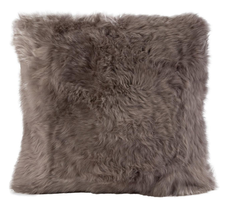Longwool Sheepskin Square Cushion - AmericanHomeFurniture
