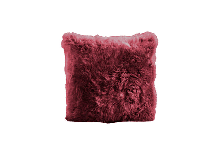 Longwool Sheepskin Square Cushion - AmericanHomeFurniture