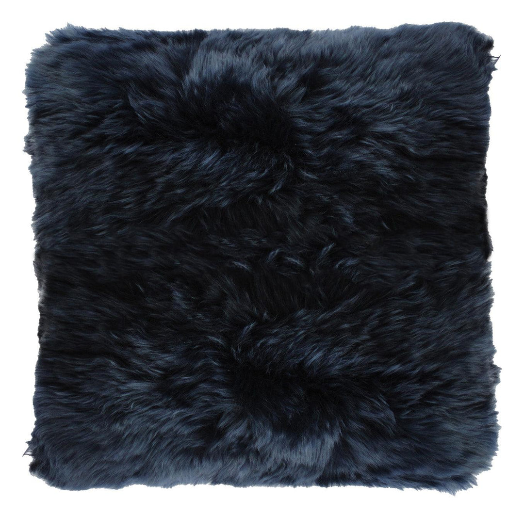 Longwool Sheepskin Square Cushion - AmericanHomeFurniture
