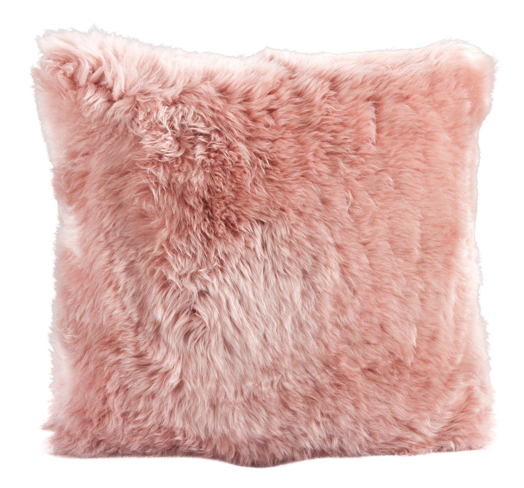 Longwool Sheepskin Square Cushion - AmericanHomeFurniture