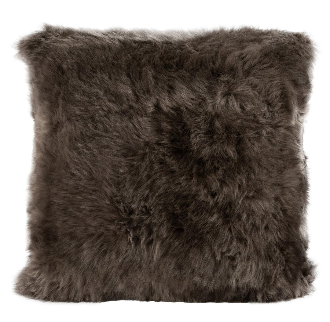 Longwool Sheepskin Square Cushion - AmericanHomeFurniture