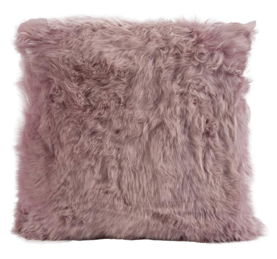 Longwool Sheepskin Square Cushion - AmericanHomeFurniture