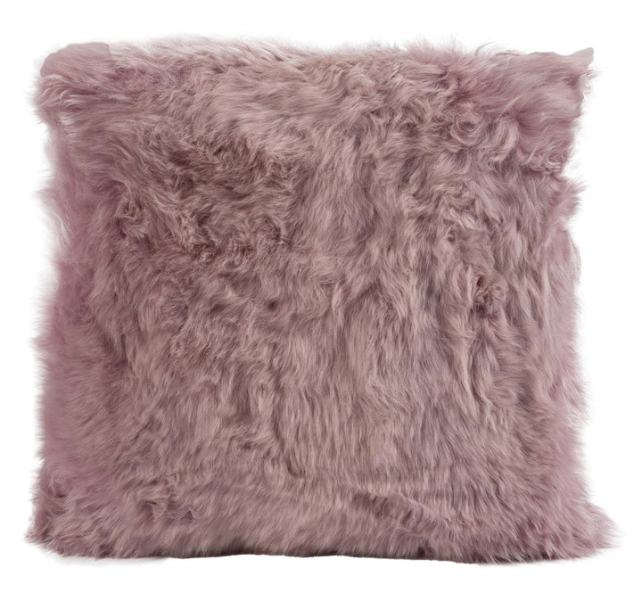 Longwool Sheepskin Square Cushion - AmericanHomeFurniture