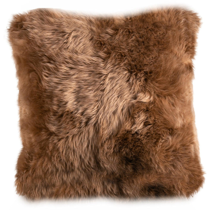 Longwool Sheepskin Square Cushion - AmericanHomeFurniture