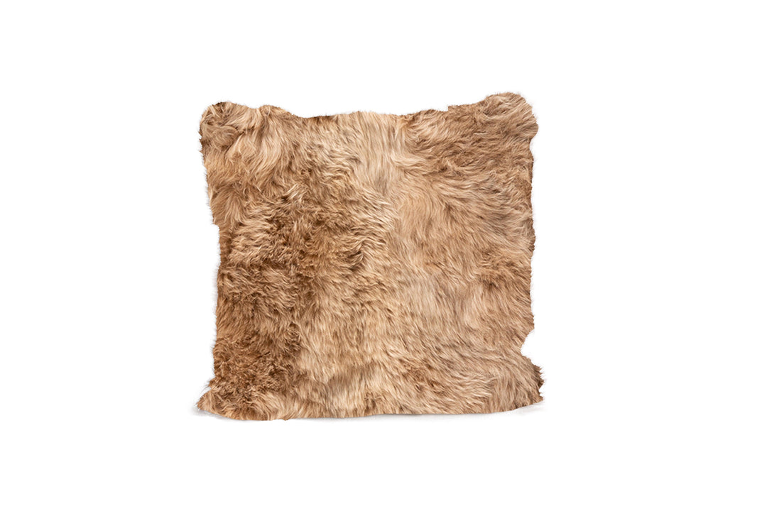 Longwool Sheepskin Square Cushion - AmericanHomeFurniture