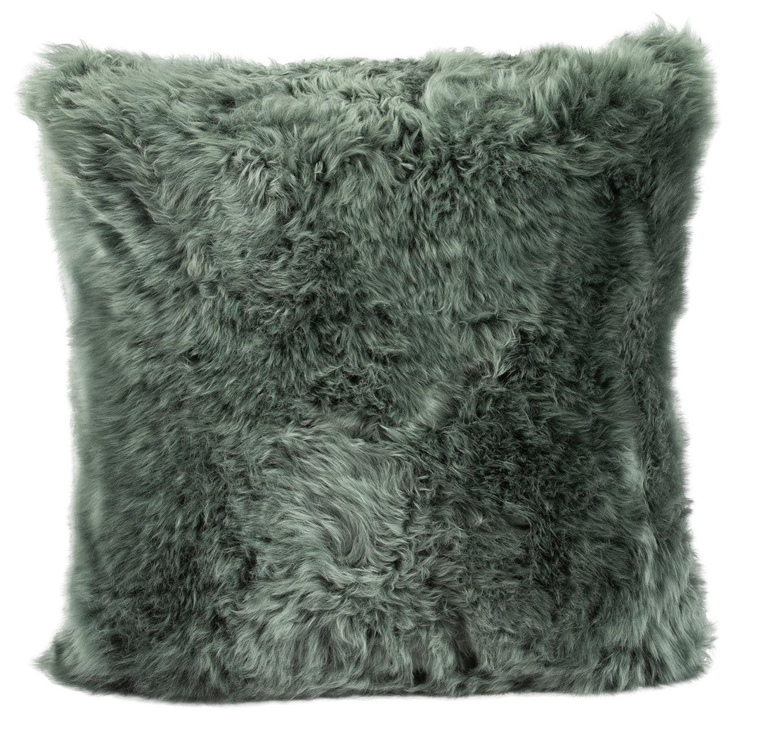 Longwool Sheepskin Square Cushion - AmericanHomeFurniture