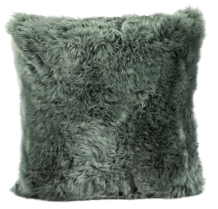 Longwool Sheepskin Square Cushion - AmericanHomeFurniture