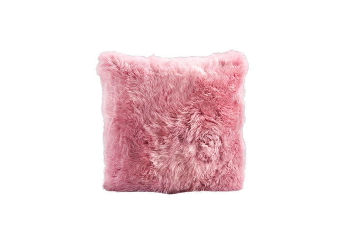 Longwool Sheepskin Square Cushion - AmericanHomeFurniture