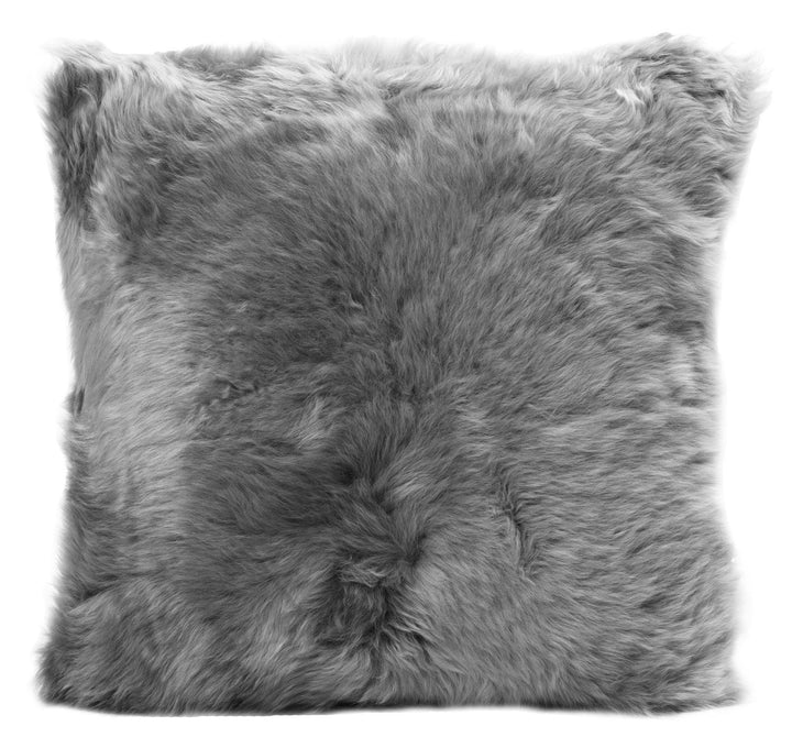 Longwool Sheepskin Square Cushion - AmericanHomeFurniture