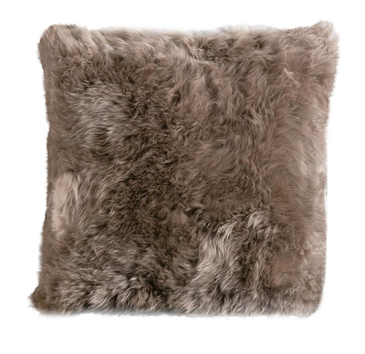 Longwool Sheepskin Square Cushion - AmericanHomeFurniture