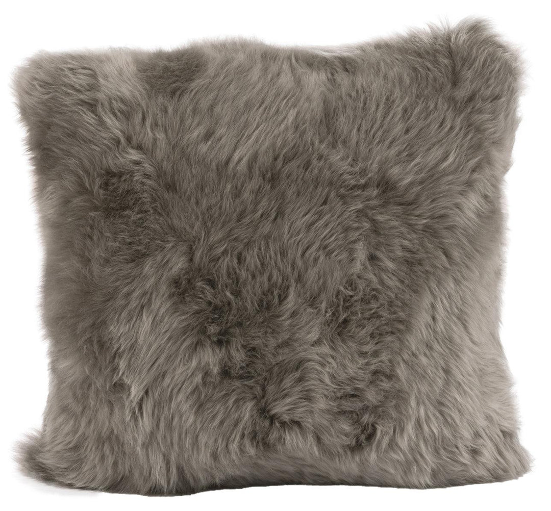 Longwool Sheepskin Square Cushion - AmericanHomeFurniture