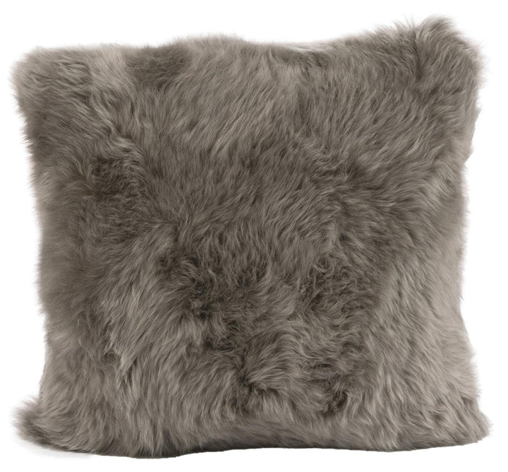 Longwool Sheepskin Square Cushion - AmericanHomeFurniture