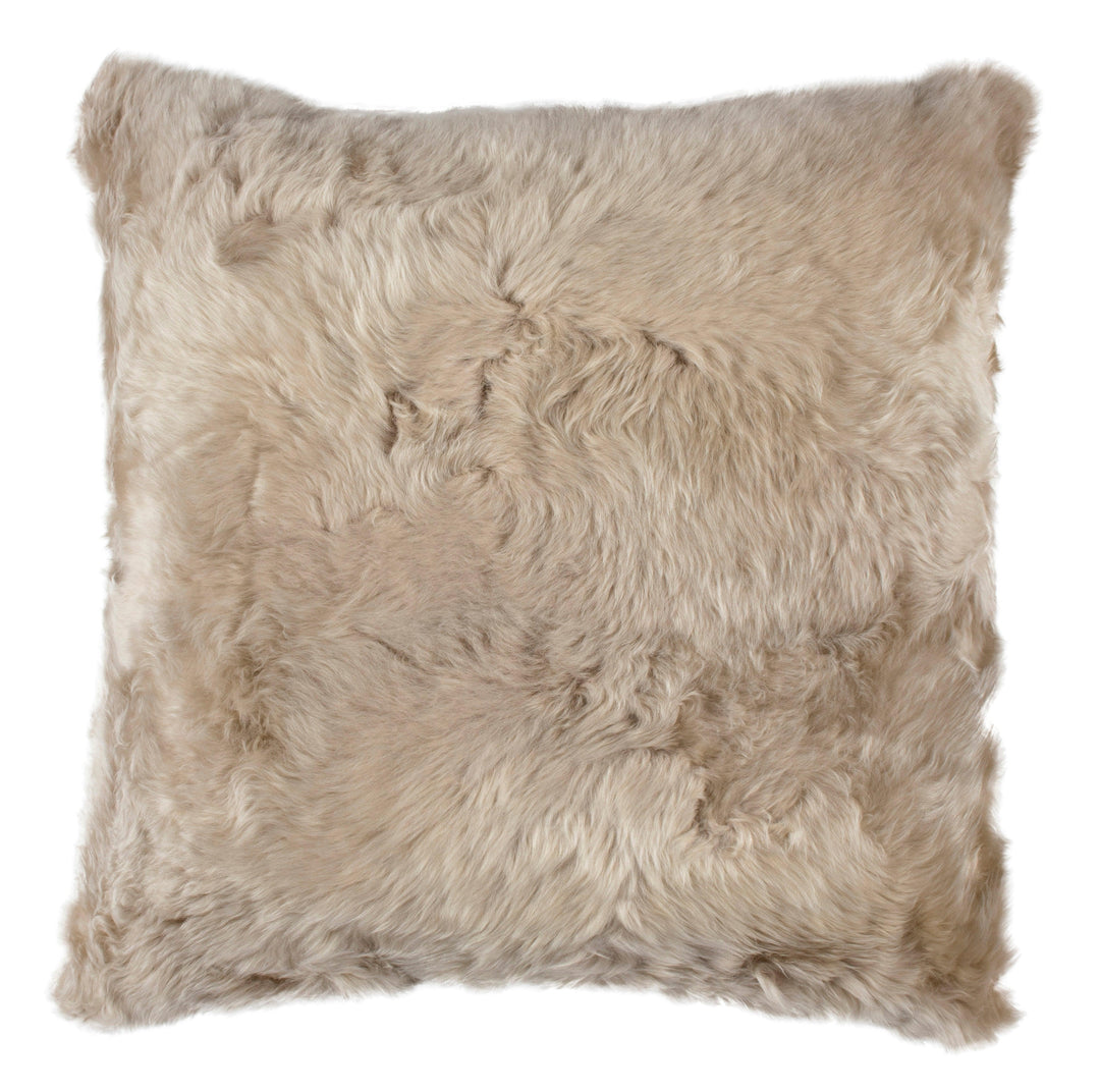 Longwool Sheepskin Square Cushion - AmericanHomeFurniture