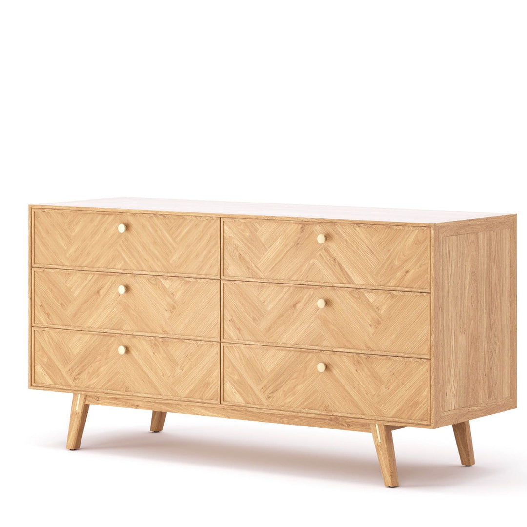 American Home Furniture | LH Home - Colton 6 Drawer Dresser