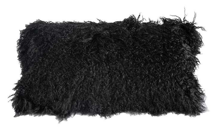 Longwool Tibetan Lamb Lumbar Cushion - AmericanHomeFurniture