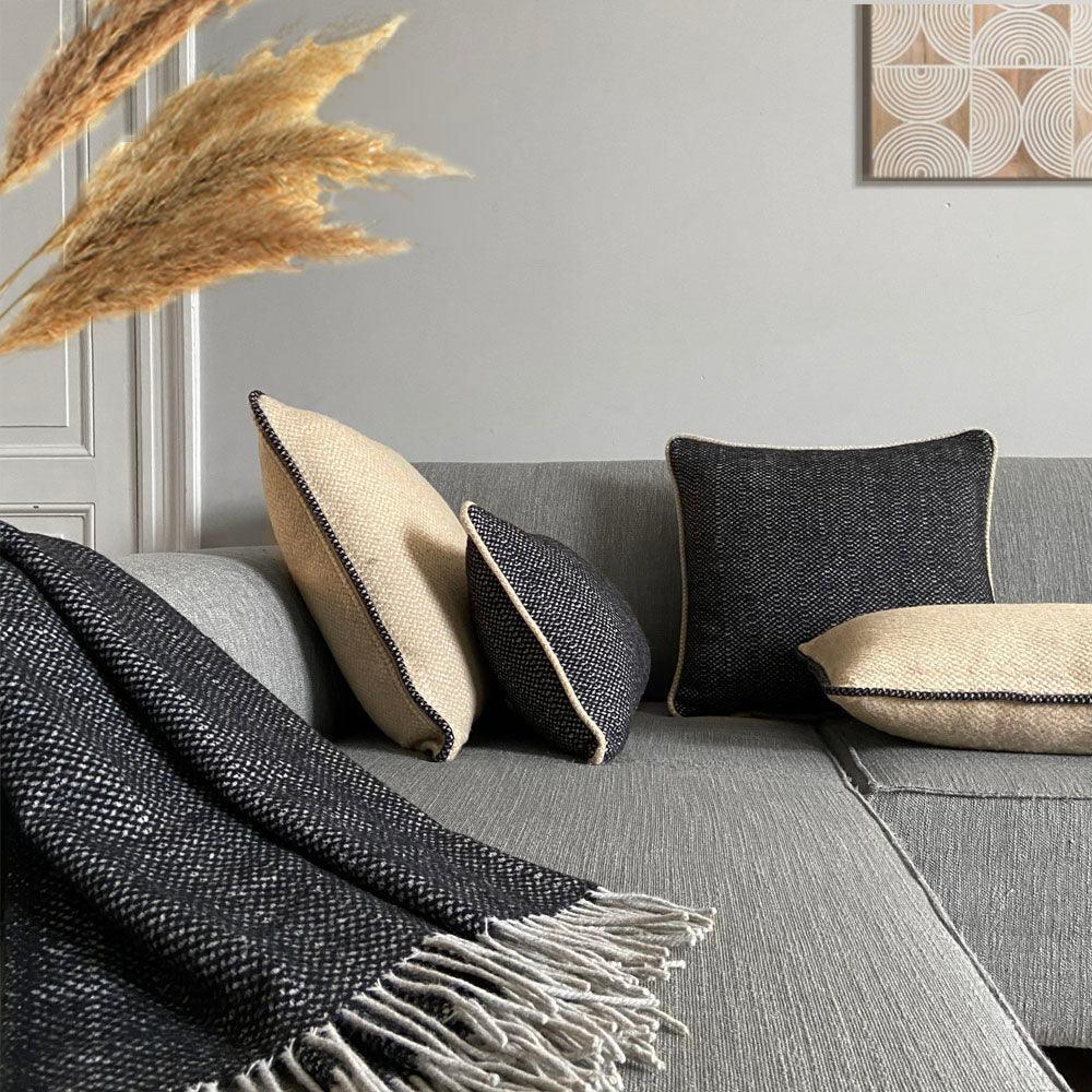 Recycled Wool Blend Square Cushion - AmericanHomeFurniture