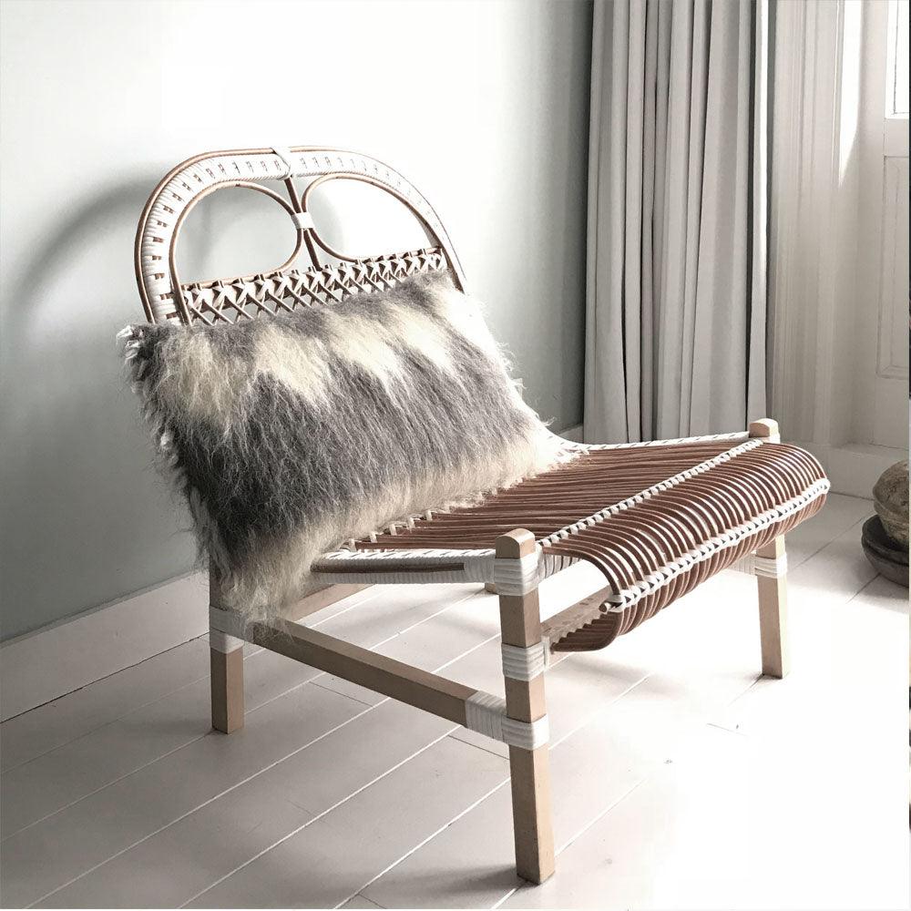 Wool Rectangle Cushion - AmericanHomeFurniture