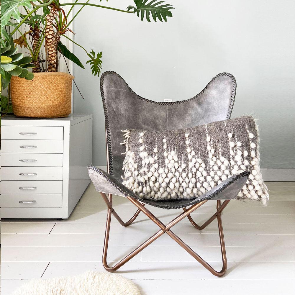 Wool Rectangle Cushion - AmericanHomeFurniture