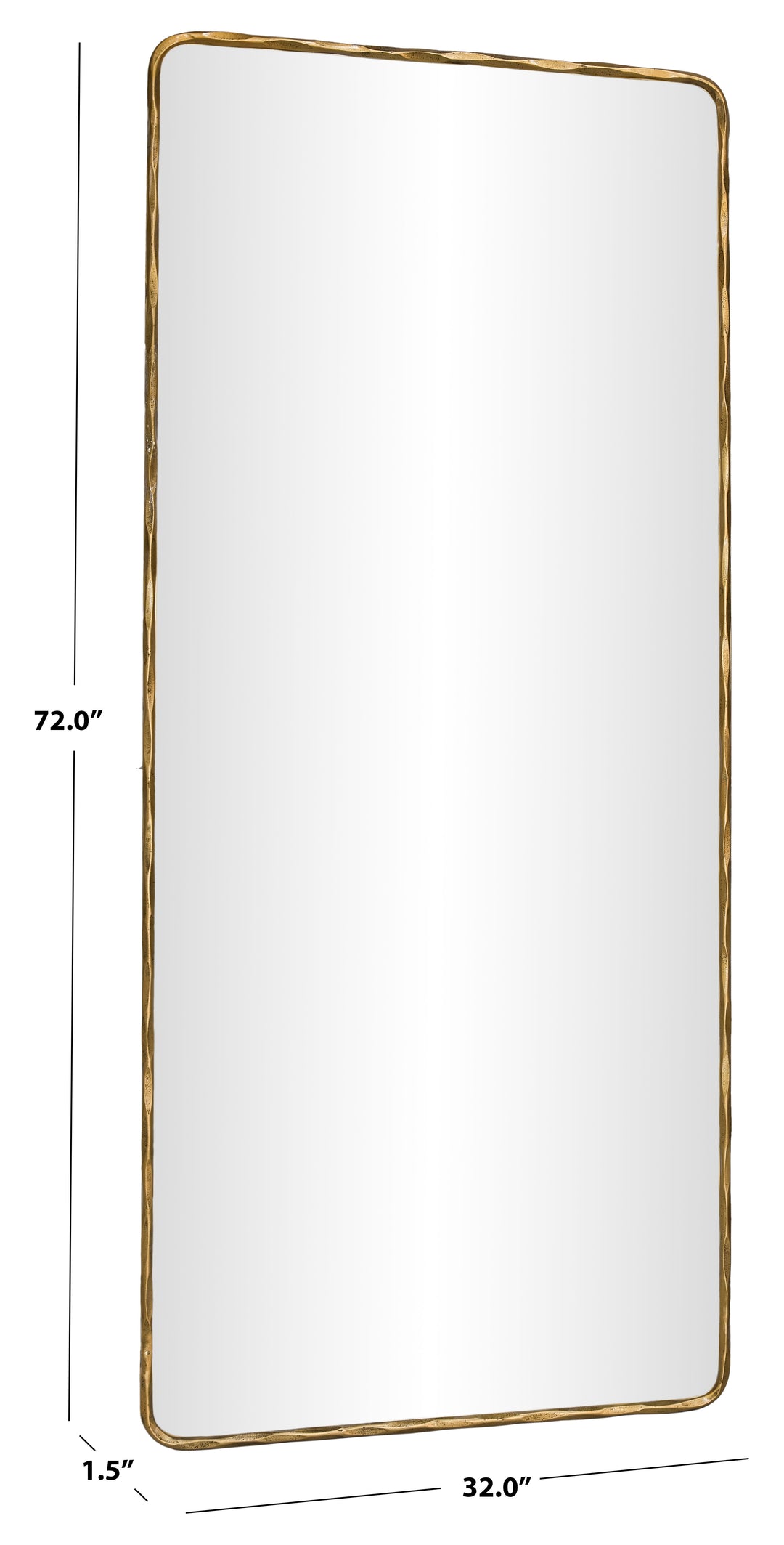 Jessa 32x72 Metal Mirror