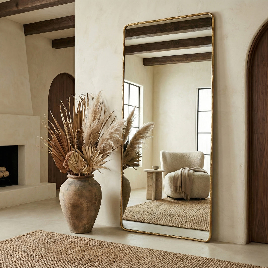 Jessa 32x72 Metal Mirror