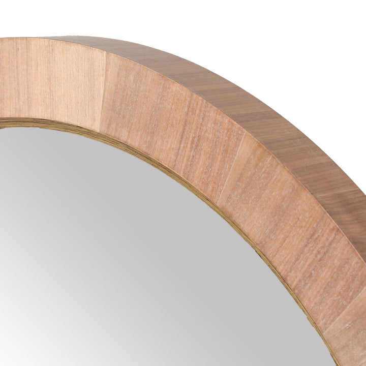 42.9"W x 2.8"D x 42.9"H / Walnut