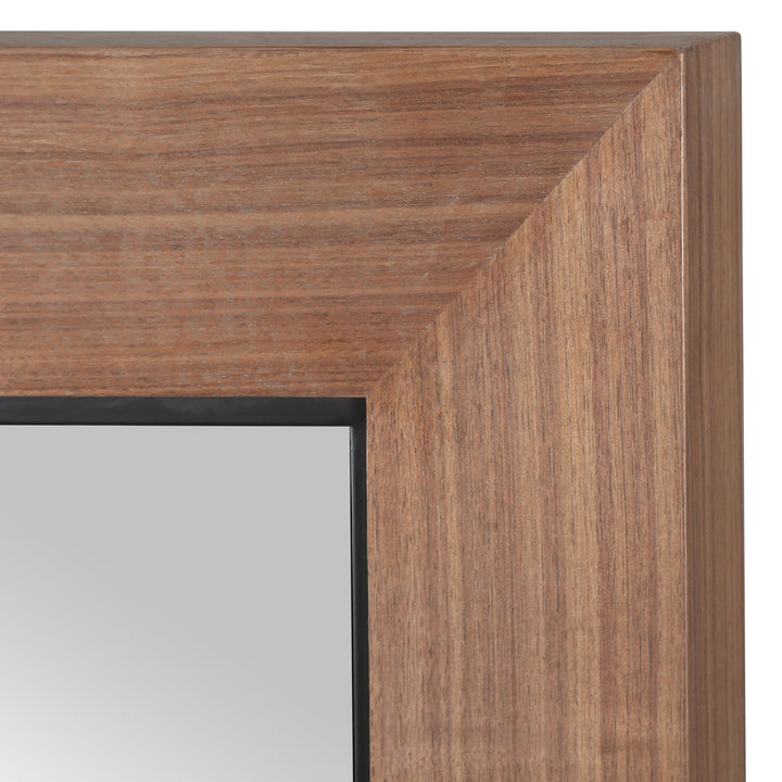 American Home Furniture Safavieh Couture Lacarlo Rectangle Wood Mirror