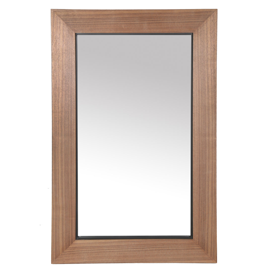 American Home Furniture Safavieh Couture Lacarlo Rectangle Wood Mirror