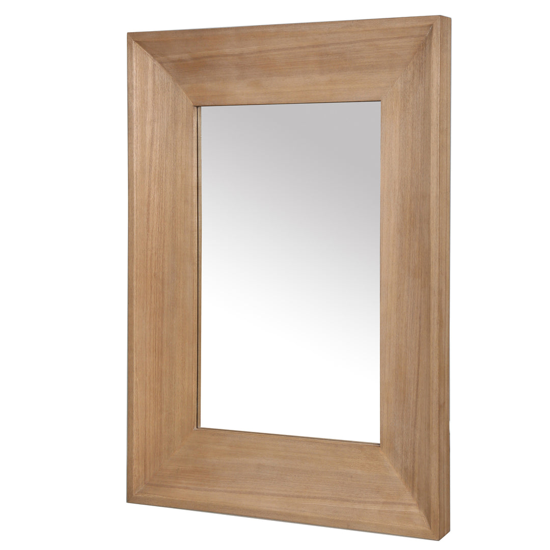 American Home Furniture Safavieh Couture Ingall Wood Mirror