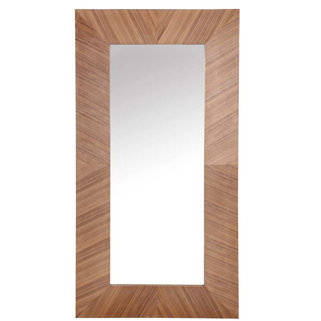 American Home Furniture Safavieh Couture Lacarlo Rectangle 63" Wood Mirror