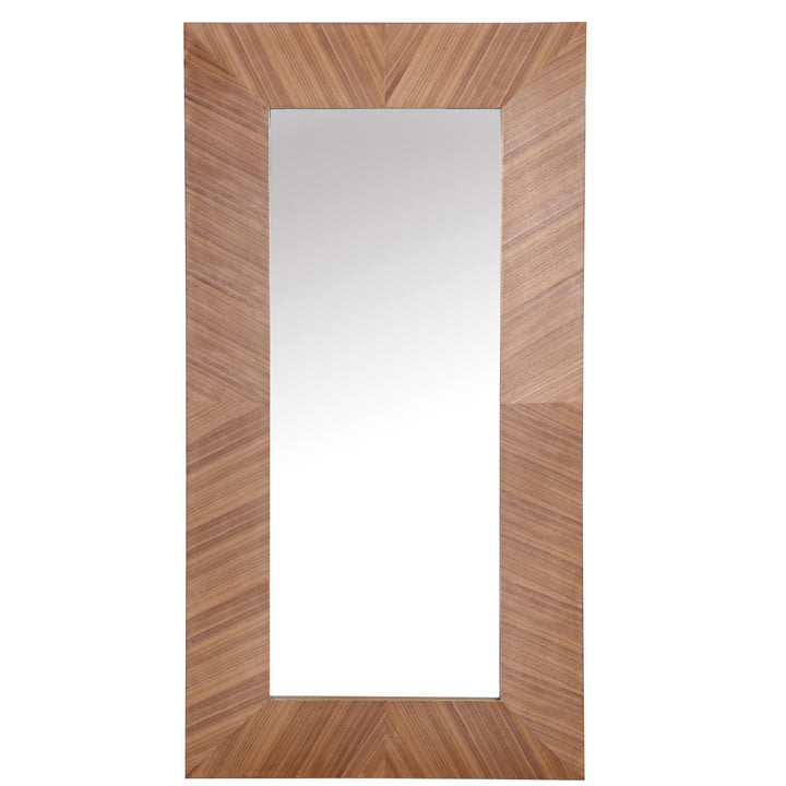 American Home Furniture Safavieh Couture Lacarlo Rectangle 63" Wood Mirror