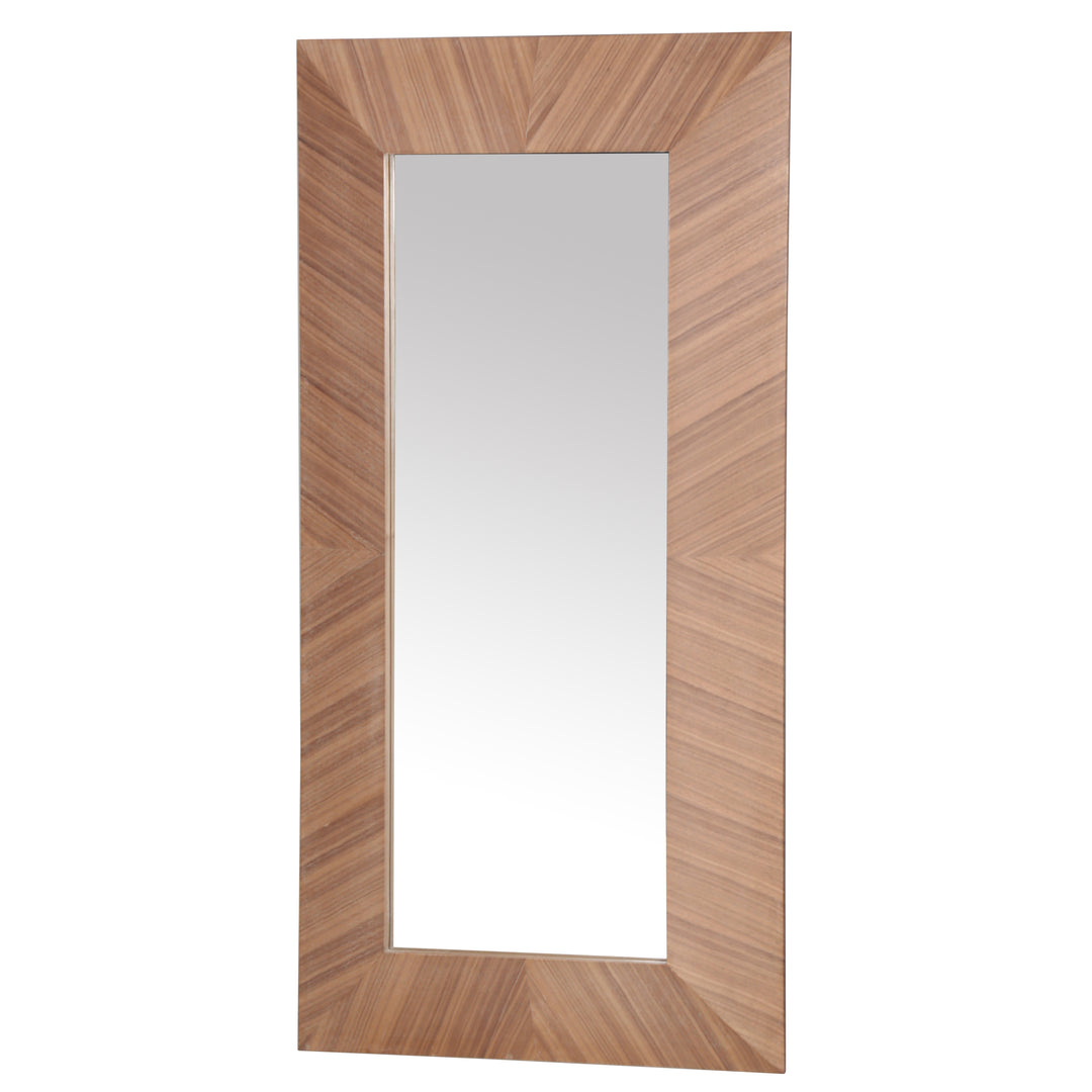 American Home Furniture Safavieh Couture Lacarlo Rectangle 63" Wood Mirror